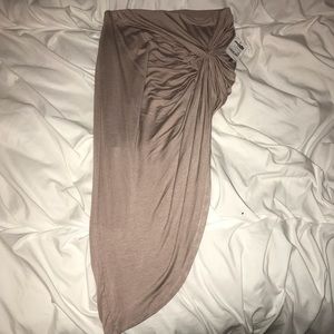 Begie XS High-Low Knot Skirt